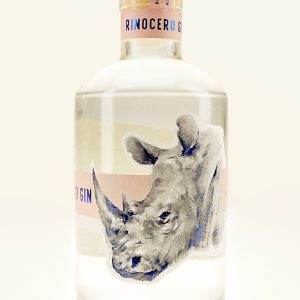 Rinocero Dry Gin. Ein Produkt der Brennfreunde GmbH